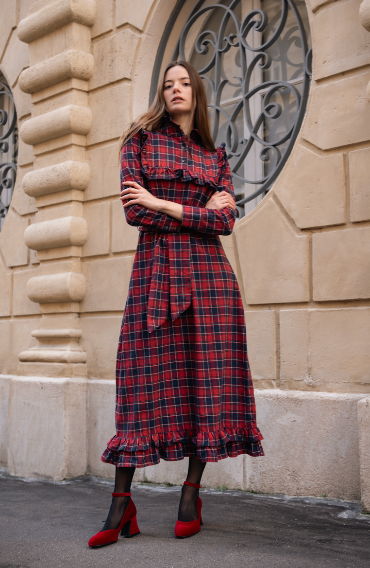 Morrigan Dress Red