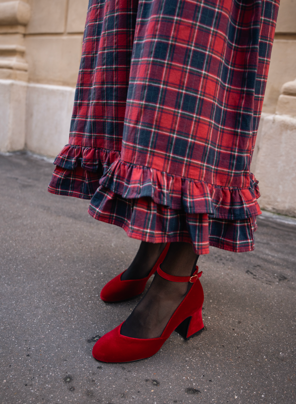 Morrigan Dress Red