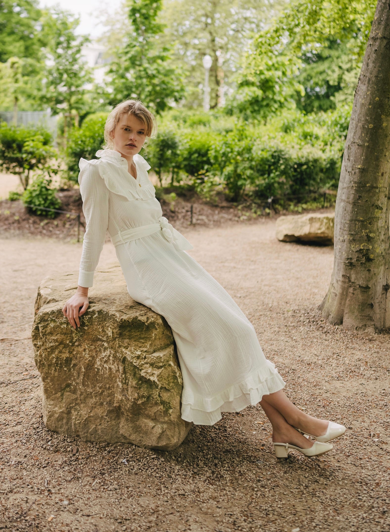 Palombaggia Dress - White