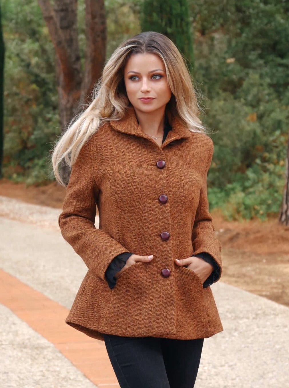 Eyre Coat Orange