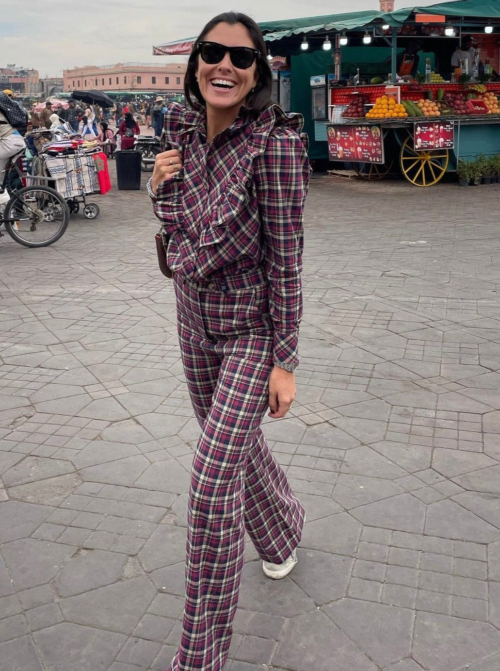 Louise Pants Burgundy