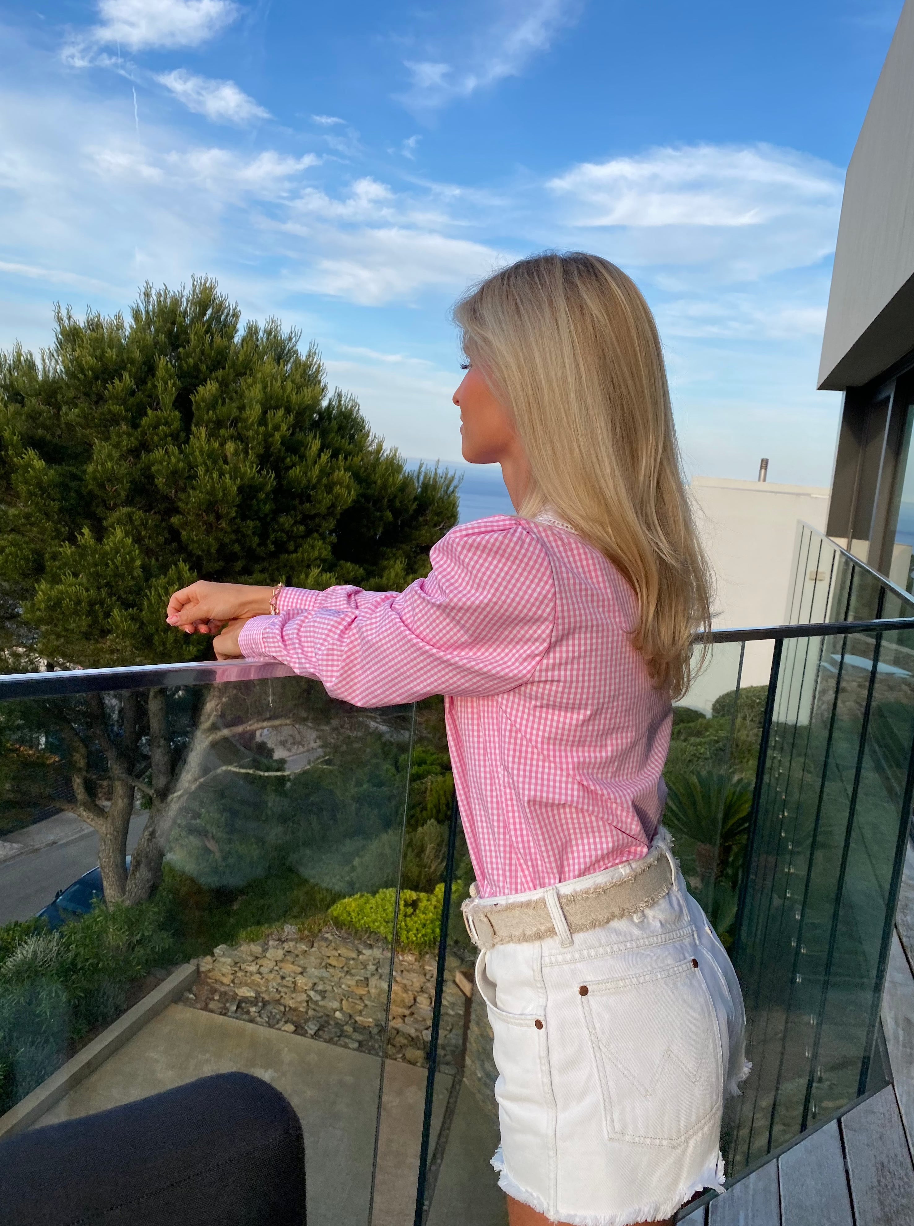 La Vallière Shirt Pink